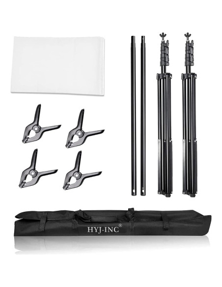 Kit de Soporte de Fondo para Fotografía HYJ-1013 10x12 pies