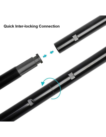 Kit de Soporte de Fondo para Fotografía HYJ-1013 10x12 pies