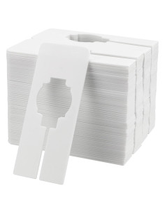 Divisores de Ropa KEILEOHO 100 Piezas Plástico Blanco 12.7x5.1 cm