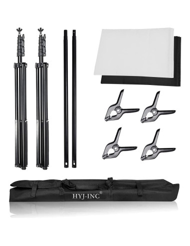 Kit de Soporte de Fondo para Fotografía HYJ-1007 2.62m x 3.05m