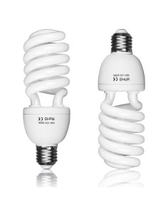 Bombilla CFL EMART 2x45W 5500K Espectro Completo para Fotografía