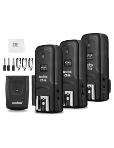 Kit Godox CT-16 Disparador Inalámbrico 4 en 1 para Flash DSLR