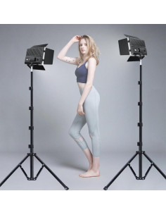 Kit de Trípode y Luz de Video Bi-Color Pixel P30 2-Pack 2