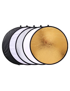 Reflector de Luz 5-en-1 TRUMAGINE 110cm Colapsable Multicolor