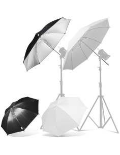 Kit de Iluminación con Paraguas Reflectores Soonpho 4 Pzas 2