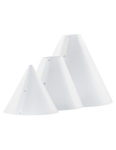Cono de Luz Difusor V-Flat World - Kit 3 Piezas para Fotografía
