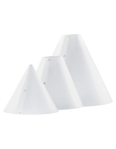 Cono de Luz Difusor V-Flat World - Kit 3 Piezas para Fotografía