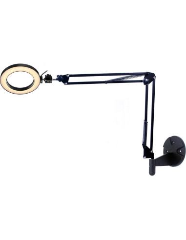 Luz de Anillo USB Acetaken 15cm con Soporte y Brazo Ajustable
