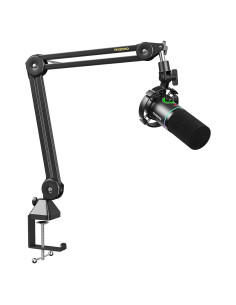 Micrófono Dinámico MAONO PD200X USB/XLR con RGB y Brazo