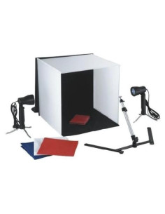 Estudio Fotográfico Ardinbir 40cm Caja Luz con Iluminación 100W