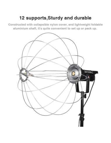 Aputure Lantern Softbox 66cm Luz Suave Montura Bowens