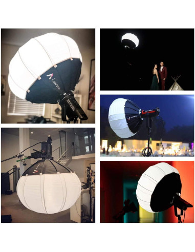 Aputure Lantern Softbox 66cm Luz Suave Montura Bowens