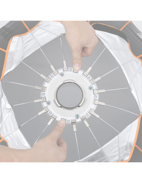 Anillo de Velocidad Godox SA-GD para Softbox Parabólico 15x15 cm