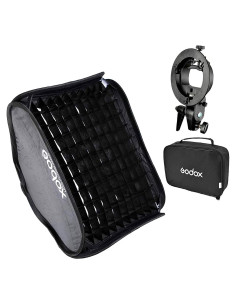 Soporte Godox tipo S para Speedlite con Softbox 40x40cm