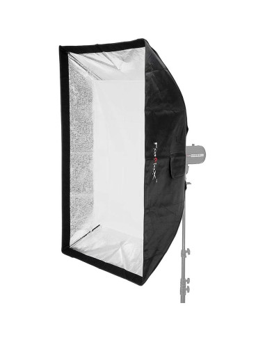 Softbox Fotodiox Pro 81x122 cm con Rejilla para Estudio