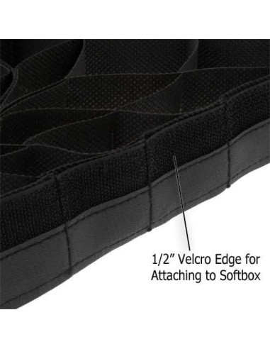 Softbox Fotodiox Pro 81x122 cm con Rejilla para Estudio