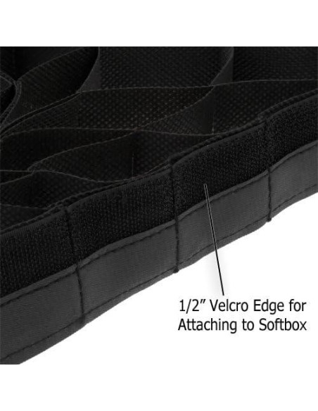 Softbox Fotodiox Pro 81x122 cm con Rejilla para Estudio