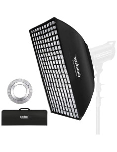 Softbox Godox 80x120cm con Rejilla y Montura Bowens 2