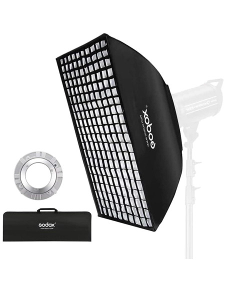 Softbox Godox 80x120cm con Rejilla y Montura Bowens