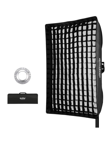 Softbox Godox 80x120cm con Rejilla y Montura Bowens