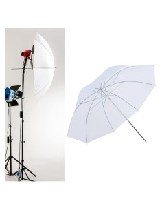 Paraguas Fotográfico Suave iayokocc 50cm Blanco Translúcido
