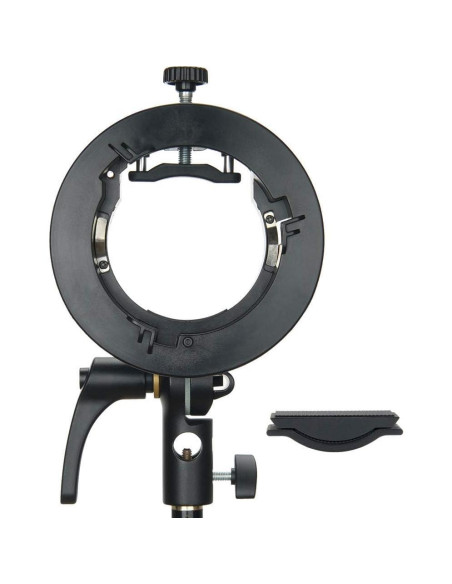 Soporte Godox S2 para Speedlite Montura Bowens Ajustable