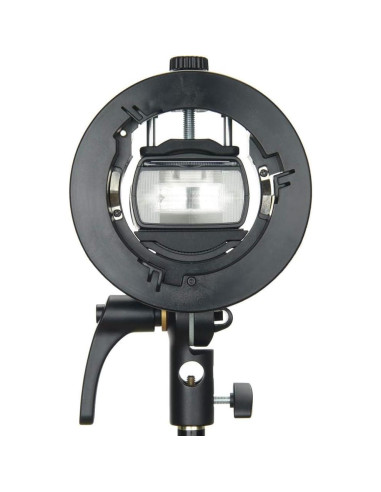 Soporte Godox S2 para Speedlite Montura Bowens Ajustable