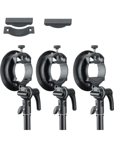 Soporte Godox S2 para Speedlite Montura Bowens Ajustable