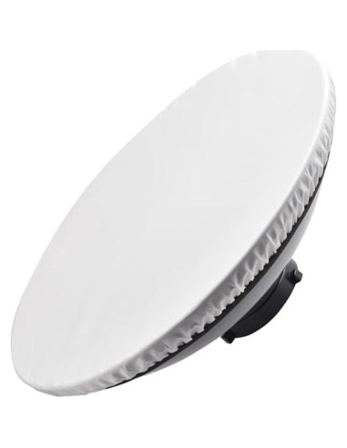 Plato de Belleza Godox 42cm Plateado con Montura Bowens