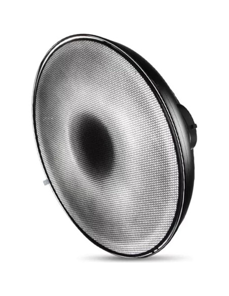 Plato de Belleza Godox 42cm Plateado con Montura Bowens