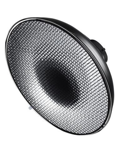Plato de Belleza Godox 42cm Plateado con Montura Bowens