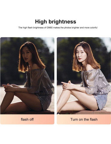 Flash Godox V860II-N TTL con disparador XPro-N para Nikon