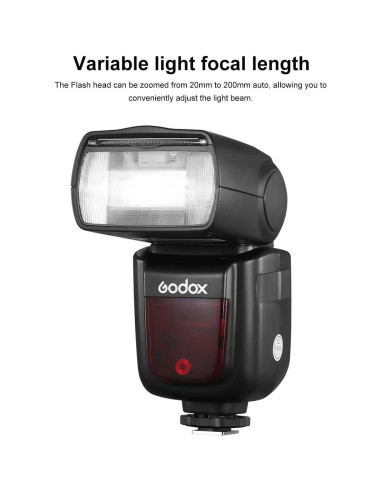 Flash Godox V860II-N TTL con disparador XPro-N para Nikon