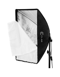 Kit de SoftBox Flashpoint 2 Luces Fluorescentes 5500K 2