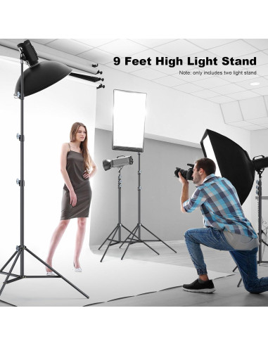 Soportes de Luz LINCO Zenith 2 Piezas 2.74 m Ajustables