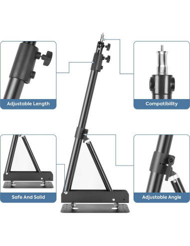 Brazo de Soporte de Pared SEDGEWIN 130 cm Ajustable 180