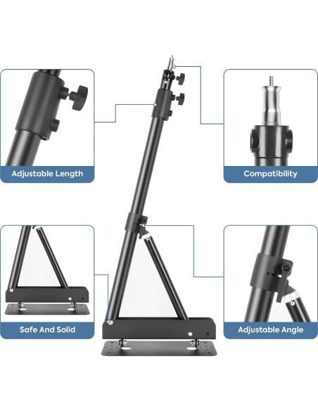 Brazo de Soporte de Pared SEDGEWIN 130 cm Ajustable 180