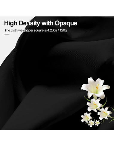 Fondo de Fotografía Negro EMART 2.59x3.05m para Estudio