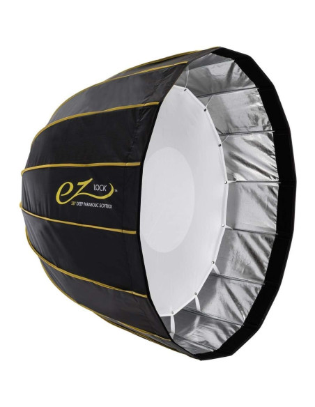 Softbox Parabólico Profundo Glow EZ Lock 38" con Difusores