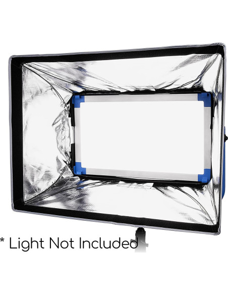 Softbox Fotodiox Pro Prizmo Go 120W 50x70cm Plegable LED