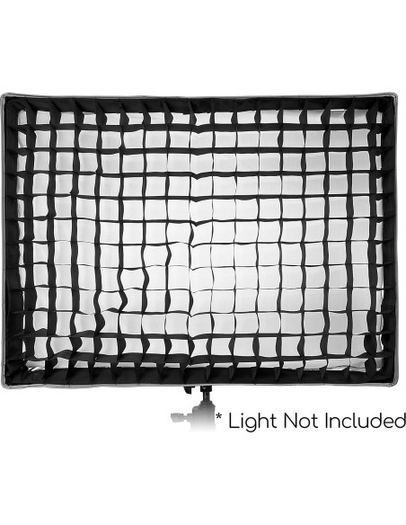 Softbox Fotodiox Pro Prizmo Go 120W 50x70cm Plegable LED