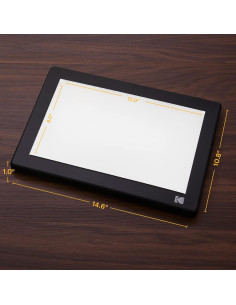 Caja de Luz LED KODAK 12x8 para Diapositivas y Negativos 2