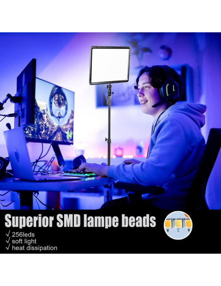 Panel de Luz LED Godox LEDP-260C Bi-Color 3300K-5600K