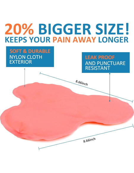 Paquete de Hielo Reutilizable Coldcool 2 Unidades 23.66cm Rosa