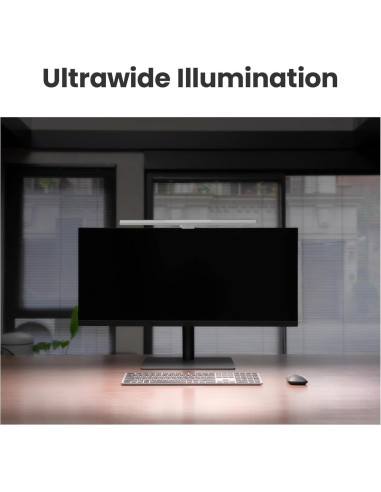 BenQ ScreenBar Pro Luz LED para Monitor Plata - Sensor de Movimiento
