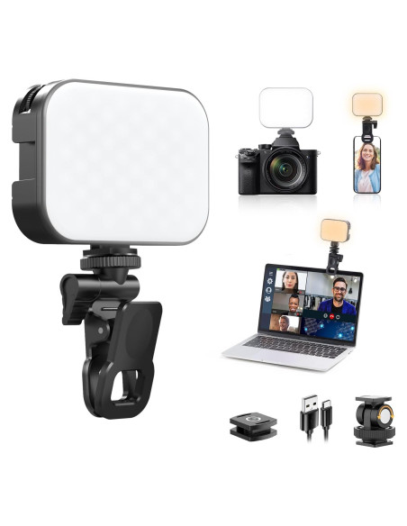 Luz de Selfie LED ULANZI VL100X 2000mAh 2500-6500K