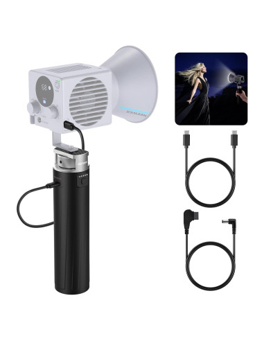 Empuñadura de Batería NEEWER PH99E 6800mAh para Luces COB