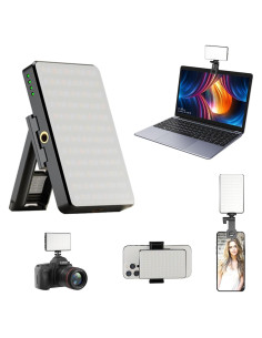 Luz de Selfie Portátil JatureClets 120 LED Recargable 3000mAh