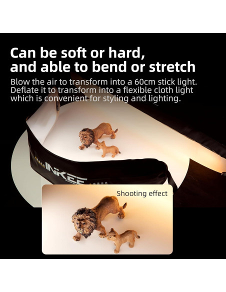 Varita de Luz LED INKEE GC12 Bi-Color 2700K-6500K 12W