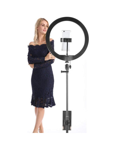 Luz de Relleno LED 30 cm ASHATA Regulable 3200K-5600K